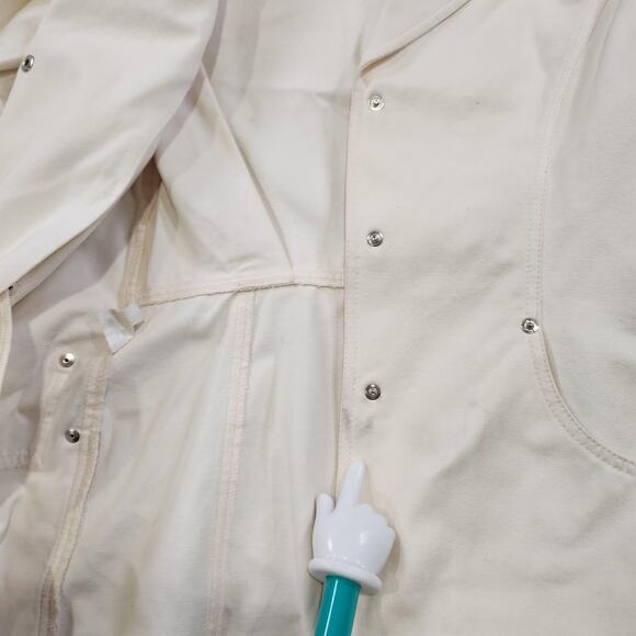 VTG State of Claude Montana Jacket Womens 44 Large Belted Italy Blazer Coat - Picture 15 of 16